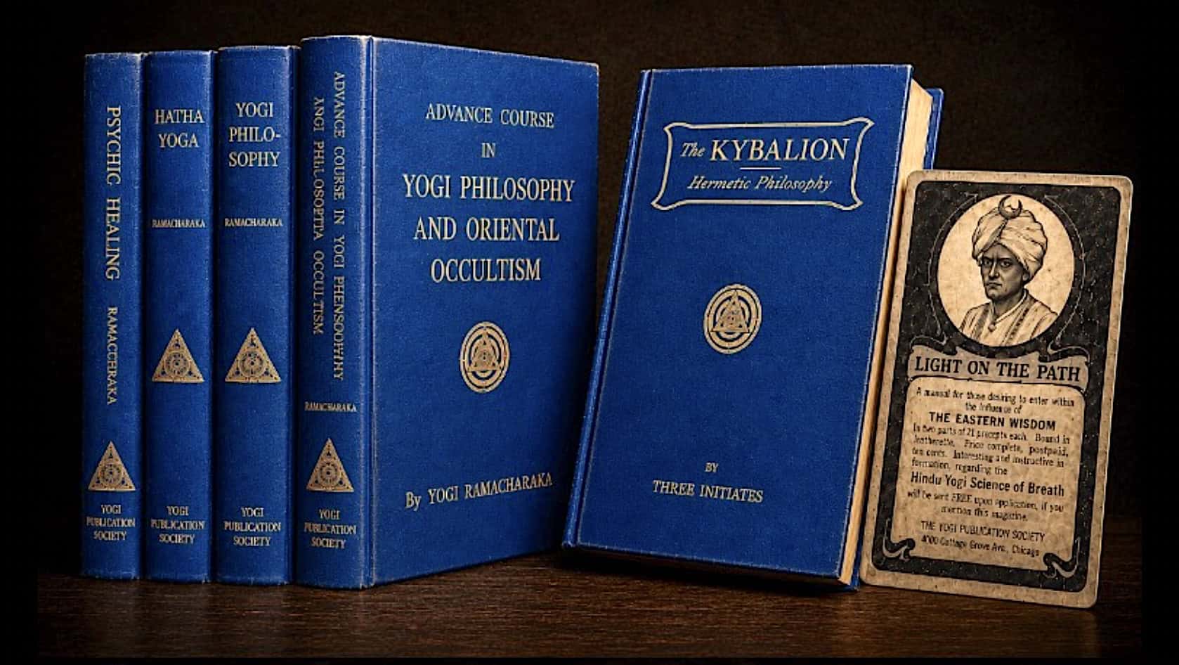 Yogi Publication Society books and historical advertisements