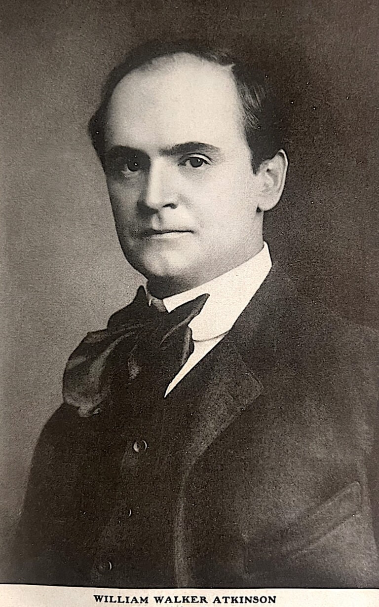 Historical photo of William Walker Atkinson, early 20th-century author and yogi.