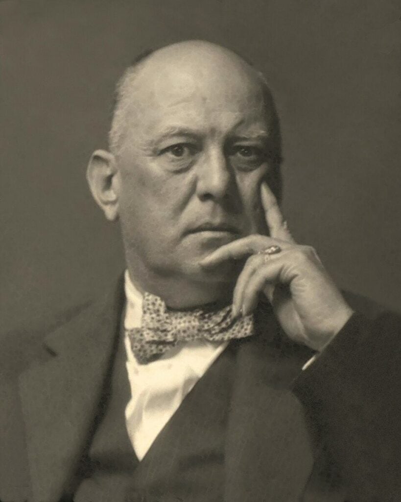 Aleister Crowley, older
