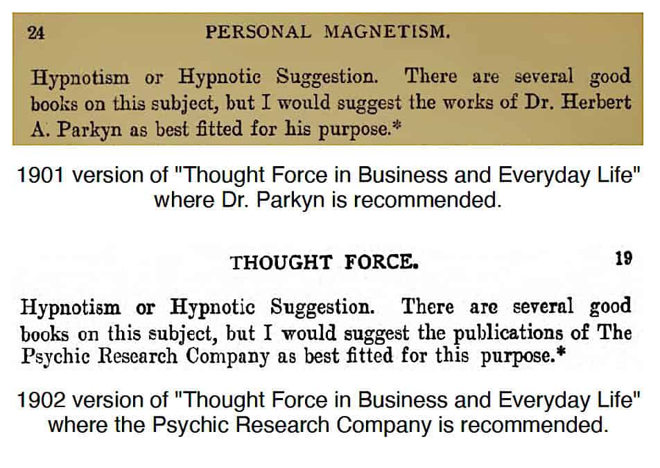 Parkyn and psychic Research
