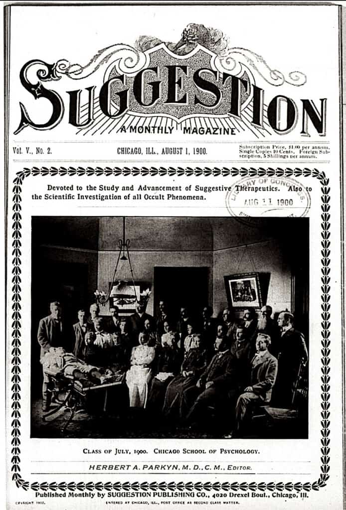 Suggestion magazine Aug 1900