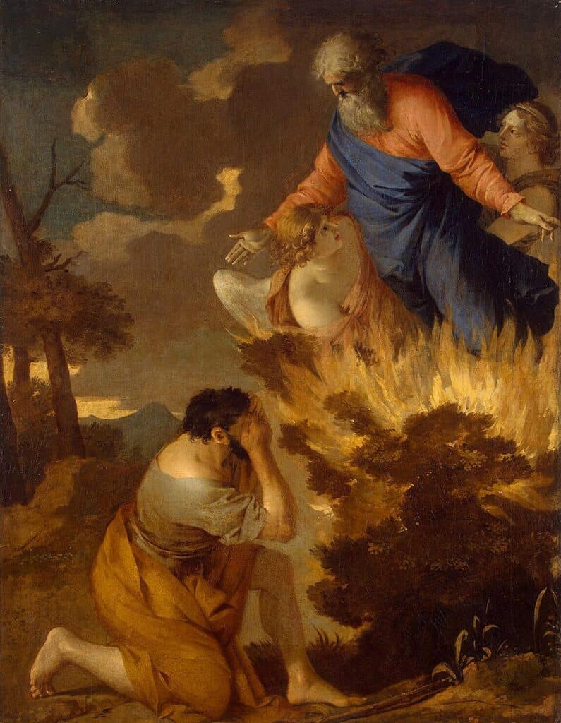 The Burning bush by Bourdon, Sébastien