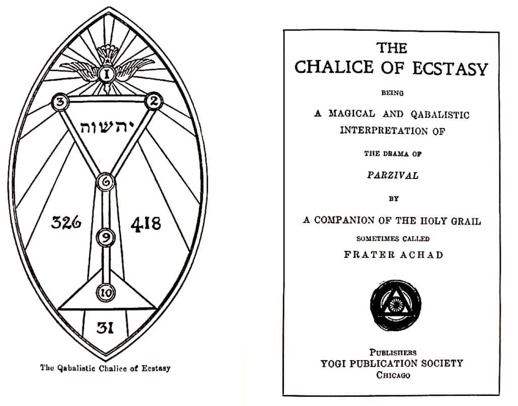 The Chalice of Ectasy Parzival front page