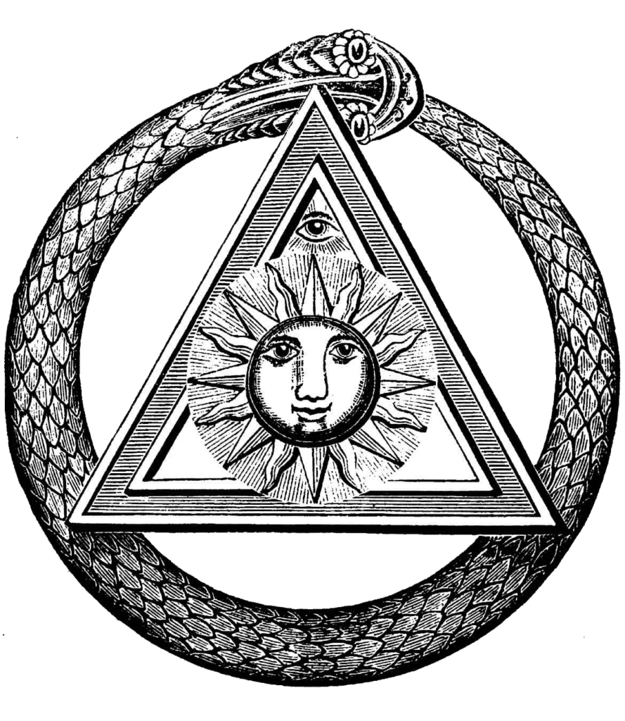 Illustration by John Yarker in The Kneph journal 1890