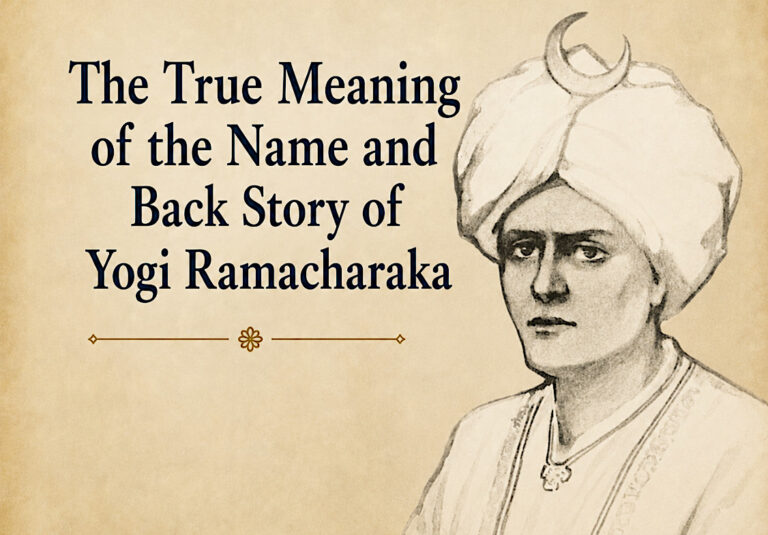 Who is Yogi Ramacharaka