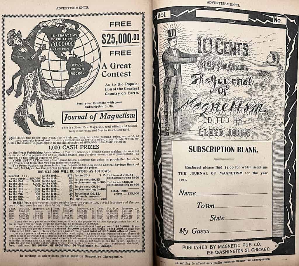 Ad for Journal of Magnetism
