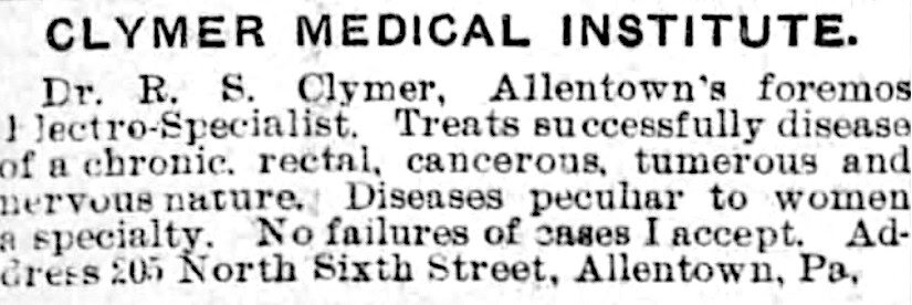 The Clymer Medical Institute