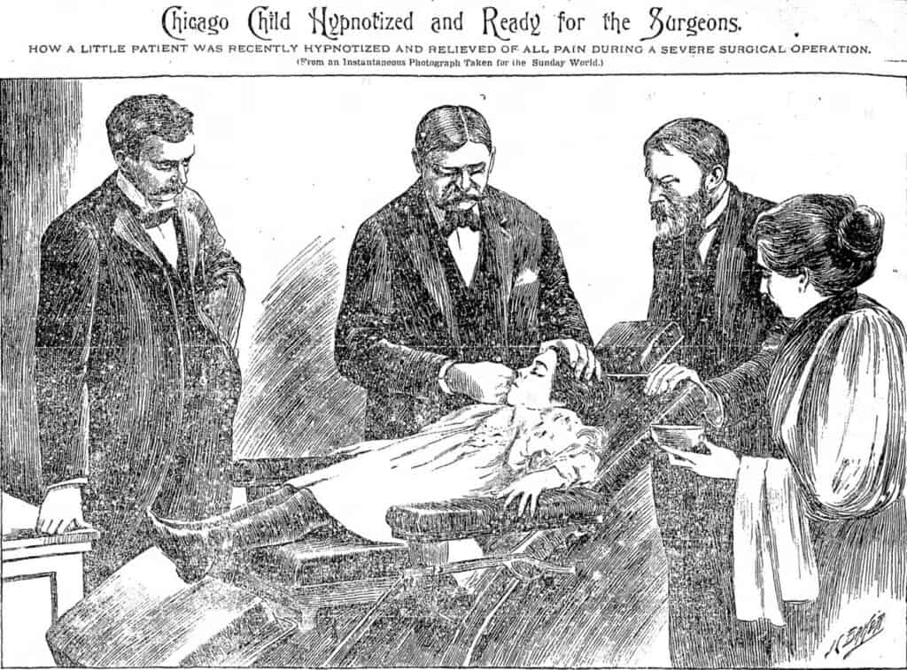 Herbert A Parkyn and hypnosis