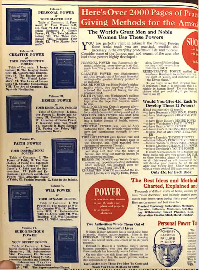 Personal Power Book series Atkinson Beals