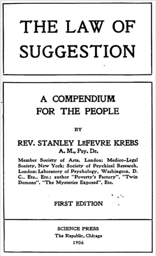 Law of Suggestion Krebs