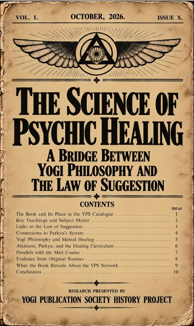Science of Psychic Healing