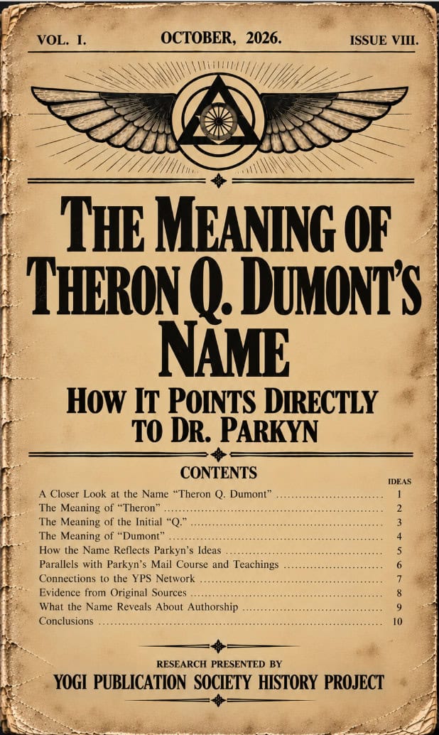 Theron Q Dumont name meaning